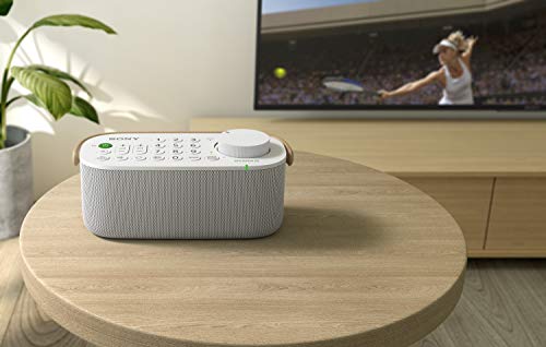 Sony SRSLSR200.CE7 - Altavoz de Mano para TV, Color Blanco