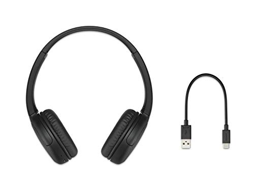 Sony WH-CH510 - Auriculares inalámbricos bluetooth de diadema con hasta 35 h de autonomía, negro