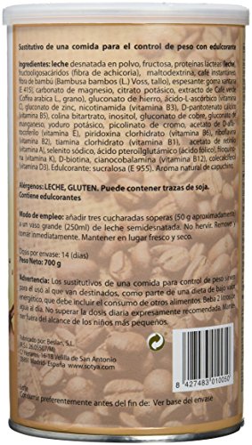 Sotya Saciantes, Batidos con sabor de Capuchino, 700 g