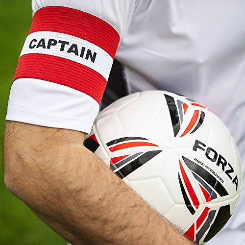 SoulBest 6 Piezas Fútbol Capitán Brazalete,Fútbol Brazalete elástico,Velcro para Tamaño Ajustable, Adecuado para Muchos Tipos de Deportes Elásticos Brazaletes