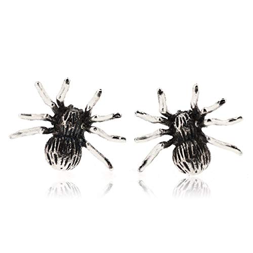 Sovats Pendientes Mujer Araña Plata Esterlina 925