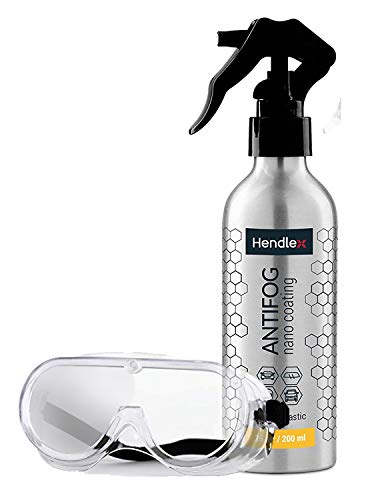 Spray Hendlex Nano Antivaho y anti condensación para todo tipo de materiales como cristales, plastico, espejos de baño, etc. 200ml