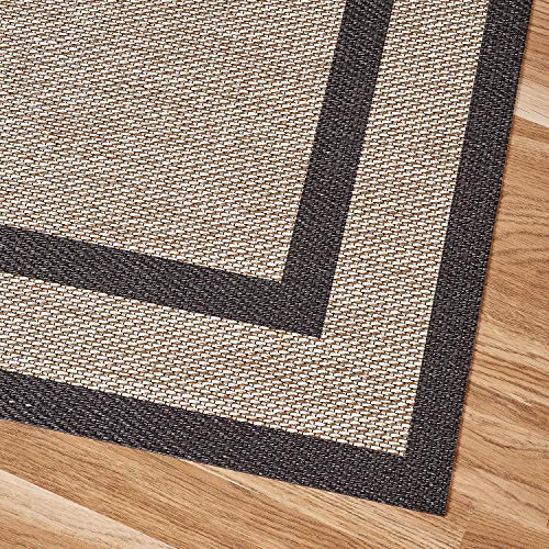 STORESDECO Alfombra vinílica Deblon – Alfombra de PVC Antideslizante y Resistente, Ideal para salón, Cocina, baño…¡Disponible en Medidas Grandes y más Colores! (80cm x 150cm, Geométrica Gris)