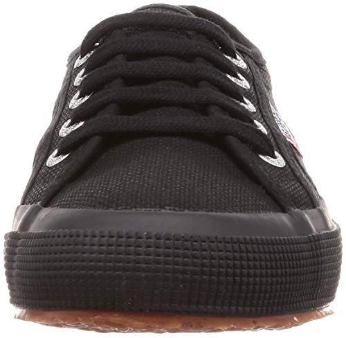 Superga 2750 COTU Classic Sneakers, Zapatillas Unisex Adulto, Negro 996, 42 EU