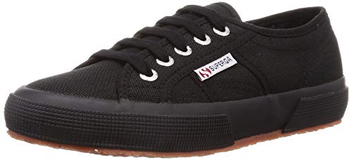 Superga 2750 COTU Classic Sneakers, Zapatillas Unisex Adulto, Negro 996, 42 EU