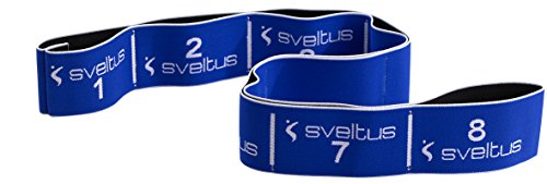 Sveltus Elastiband - Cinta elástica (20 kg), Color Azul