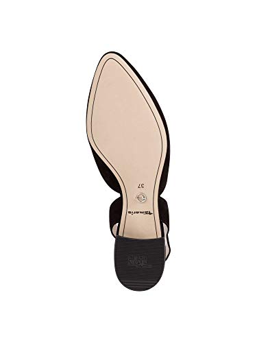 Tamaris 1-1-29401-24, Bailarinas Mujer, Negro (Black 001), 37 EU