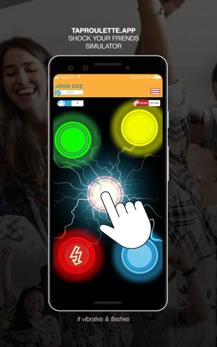 Tap Roulette: Drinking Finger Game Decision Maker With Friends Online Multiplayer + Offline - Shock My Friends: Tap Tap Zap PRO! V++