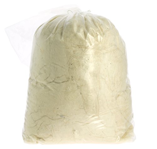 Tierra Zen Miraguano Natural 1kg para Relleno, Cojines, zafu, Peluche, Anti alergia,