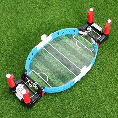 TOYANDONA 1Pc Mini Soccer Football Machine Finger Battle Juego de Fútbol Atlético Interactivo Juguetes Deportivos de Escritorio para Niños Pequeños