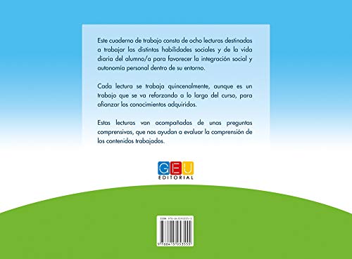 Trabajando habilidades sociales básicas 1 / Editorial GEU/ Diseñado para profesionales / Habilidades sociales básicas /Facilita la integtración social (Cuadernos Y Contenidos)