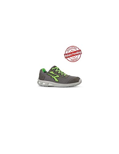 U-POWER Summer S1p SRC, Zapatos de Seguridad Unisex Adulto, Verde (Vert 000), 42 EU