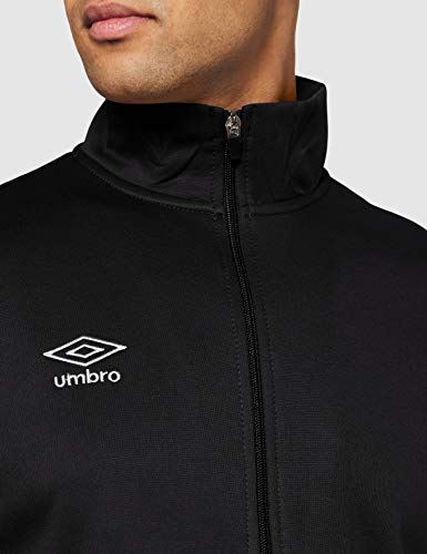 UMBRO Freedom Chaqueta, Hombre, Negro, L