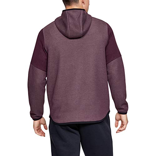 Under Armour Sudadera con Cremallera Completa UA Unstoppable Move Light Chaqueta, Purple, XS para Hombre