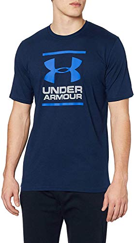 Under Armour UA GL Foundation Short Sleeve tee Camiseta, Hombre, (Academy/Steel/Royal (408), 2XL