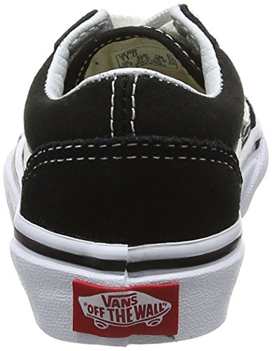 VANS Old Skool, Zapatillas Unisex niños, Negro (Black/True White 6Bt), 33 EU