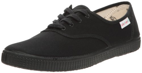 victoria - Zapatillas de deporte de tela para mujer, Negro, 39