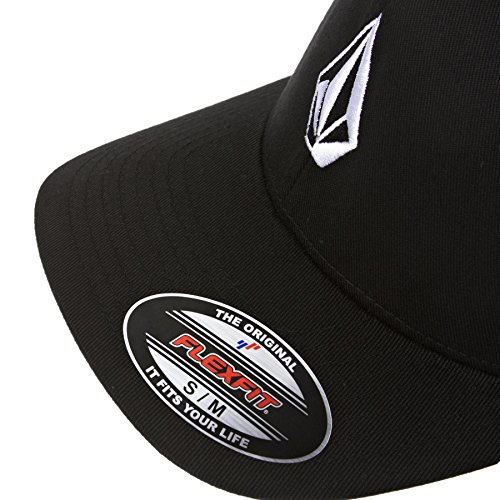 Volcom Full Stone Xfit Gorra, Hombre, Negro, S/M