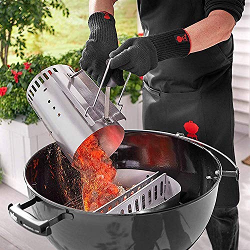 Weber 17591 - Briquetas de carbón vegetal para barbacoa, 8 kg, 1 Unidad