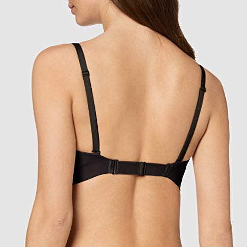 Wonderbra Ultimate Plunge, Sujetador con Escote Para Mujer, Negro (Black), 95A (Talla fabricante: 95A)