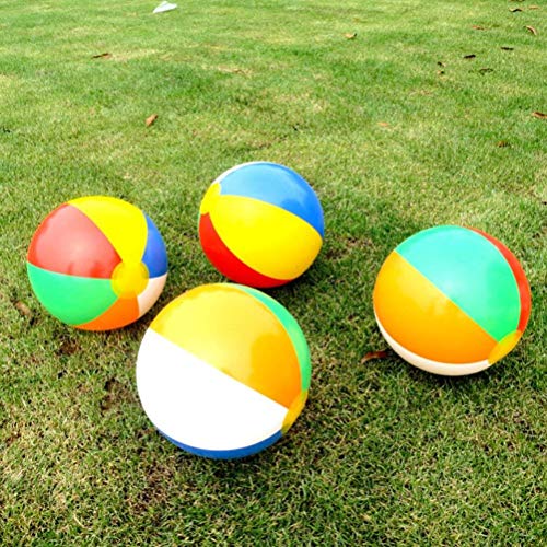 Xrten 12 Pcs Pelota de Playa niños, Pelota Hinchable 30 cm para la Piscina Playa ect