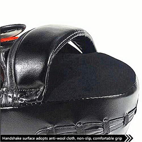 YOUSHANG Boxeo Almohadillas de Boxeo para Adultos Almohadillas y Guantes Conjunto Guantes de Boxeo Almohadillas para Entrenamiento de PU Muay Thai Kick Boxing Mitt