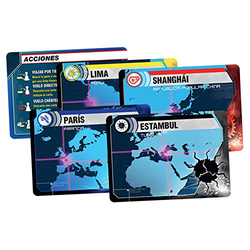 Z-man Games España Pandemic-¡El destino de la humanidad está en vuestras manos, multicolor (ZM7101ES)