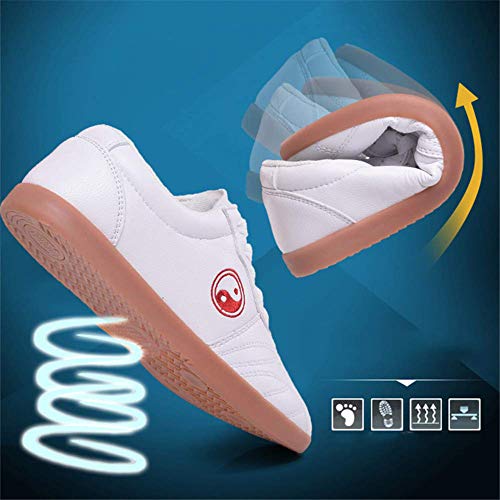 Zapatillas de Taekwondo Cómodos Antideslizantes Zapatillas Deportivos de Taekwondo Kung Fu Tai Chi Zapatillas de Taekwondo Antideslizantes Zapatos de Artes Marciales