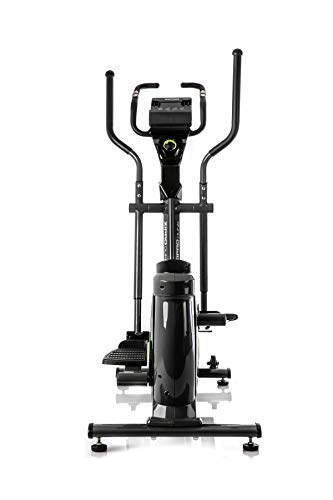 Zipro Bicicleta elíptica magnética iConsole Dunk hasta 150 kg, una Masa de inercia de 12 kg, Unisex Adulto, Negro, estándar