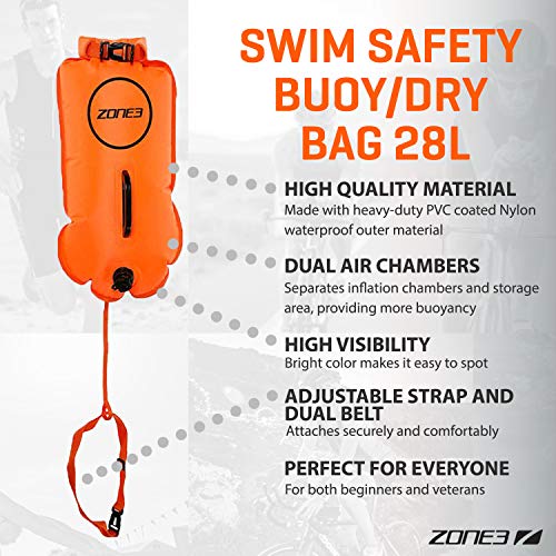 ZONE3 - Neon Swimming Dry Bag Buoy, Color 0