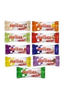 12 Barritas Proteicas Nutrisport Variadas 46 gr.