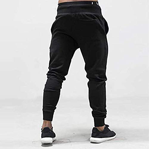 2021 Nuevo Pantalones para Hombre,Pantalones Casuales Moda Deportivos Color Sólido Elasticidad Pants Jogging Pantalon Fitness Gym Slim Fit Pantalones Largos Pantalones Ropa de Hombre Trekking Hombres