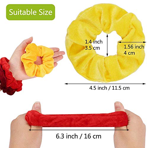 45 Colores Velvet Elástico Hair Scrunchies, Lazos Elásticos De Banda Pelo Stretchy Multicolor De Terciopelo Accesorios Para El Cabello Ponytail Titular Para Mujeres Niñas Accesorios