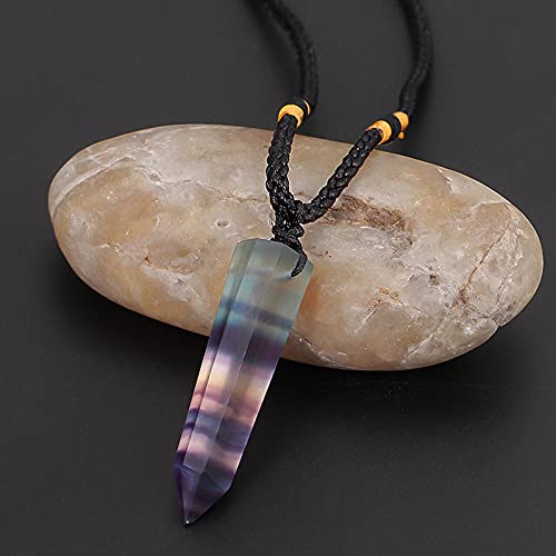 7 chakra energía orgonita collar arco iris piedra natural collar collar yoga meditación collar resina joyería para mujeres hombres-7 chakra