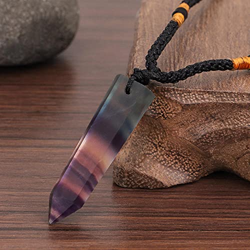 7 chakra energía orgonita collar arco iris piedra natural collar collar yoga meditación collar resina joyería para mujeres hombres-7 chakra