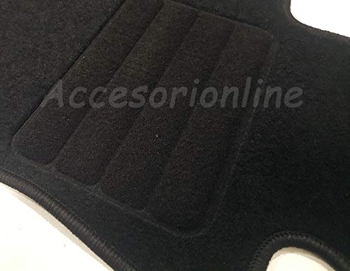 Accesorionline Alfombrillas para Seat Leon I 1999-2005 MK1 alfombras 1M FR Cupra Sport