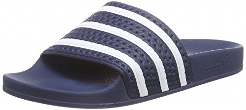 adidas Adilette, Chanclas Unisex Adulto, Azul (Adiblu/White/Adiblu 288), 43 EU