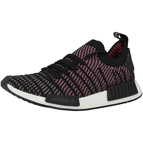 adidas NMD_R1 STLT PK, Zapatillas Hombre, Negro (Core Black/Grey Four/Solar Pink 0), 42 EU