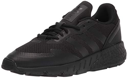 adidas Originals Men's ZX 1K Boost Sneaker, Black/Black/Black, 11.5