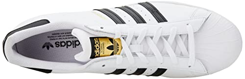 adidas Originals Superstar, Zapatillas Deportivas Hombre, Footwear White/Core Black/Footwear White, 46 EU