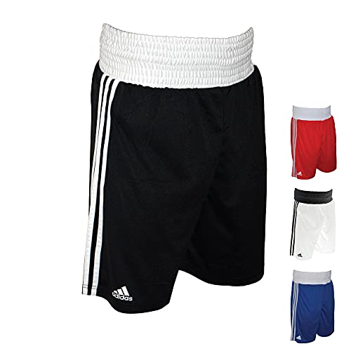 adidas Pantalones Cortos de Boxeo, Boxeo, Fitness y Boxeo, Hechos con Material Ligero, elástico y Cintura elástica