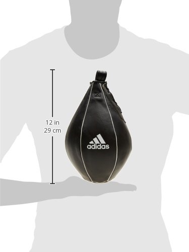 adidas Pera de Boxeo Speed Ball US Style, Negro, 15 x 23 cm, ADIBAC091