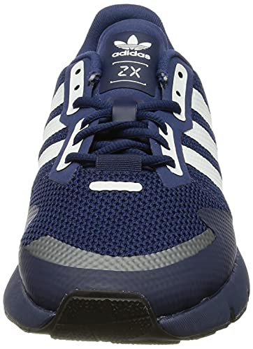 adidas ZX 1K Boost, Sneaker Hombre, Dark Blue/Cloud White/Core Black, 42 EU