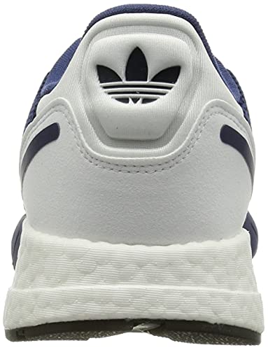 adidas ZX 1K Boost, Sneaker Hombre, Dark Blue/Cloud White/Core Black, 42 EU