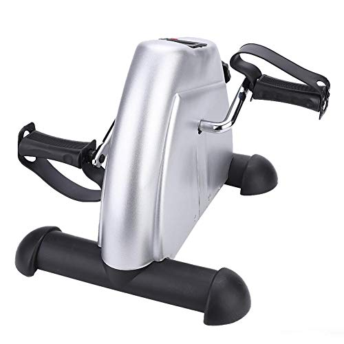 Aigid Mini Bicicleta estática, Entrenador portátil de Pedales de Mano para el hogar, ejercitador, Mini Bicicleta estática, Entrenamiento de piernas y Brazos para Gimnasio en Interiores