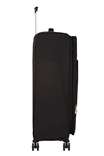 American Tourister Summerfunk Equipaje de Mano, 79 centimetros, 119 litros, Negro (Black)