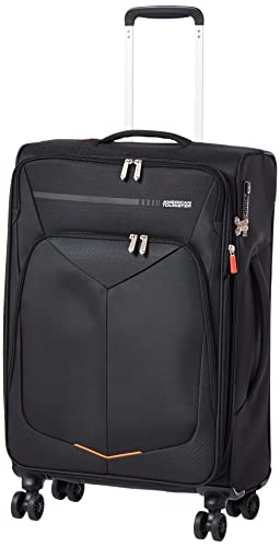 American Tourister Summerfunk Equipaje de Mano, 79 centimetros, 119 litros, Negro (Black)