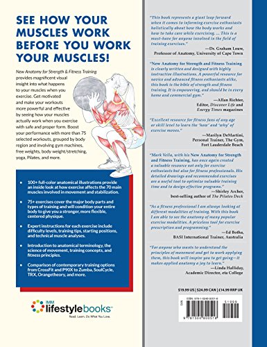 Anatomy for Strength and Fitness Training: An Illustrated Guide to Your Muscles in Action Including Exercises Used in Crossfit(r), P90x(r), and Other Popular Fitness Programs