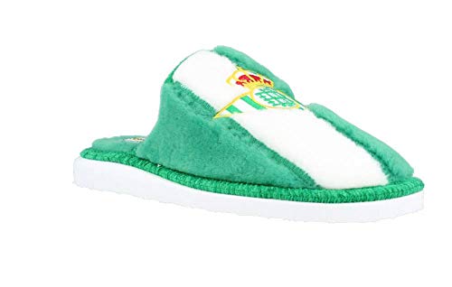 Andinas - Zapatillas de estar por casa Oficial Real Betis - Verde-blanco, 44