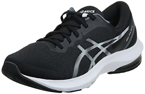 Asics Gel-Pulse 13, Zapatillas para Correr Hombre, Black/White, 45 EU